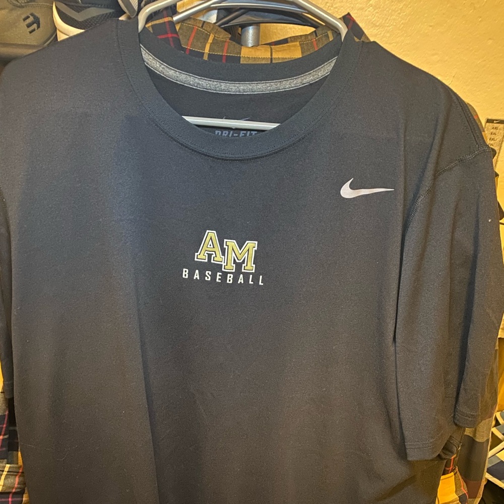 AM basketball college shirt